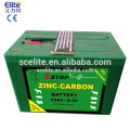 Vendas quentes Cerca elétrica de zinco carbono 8.4 V bateria para esgrima energizador